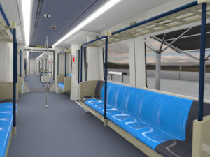 Global Manufacturing Solutions Gibela Prasa Train Interior